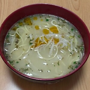 ゴマもやしラーメン